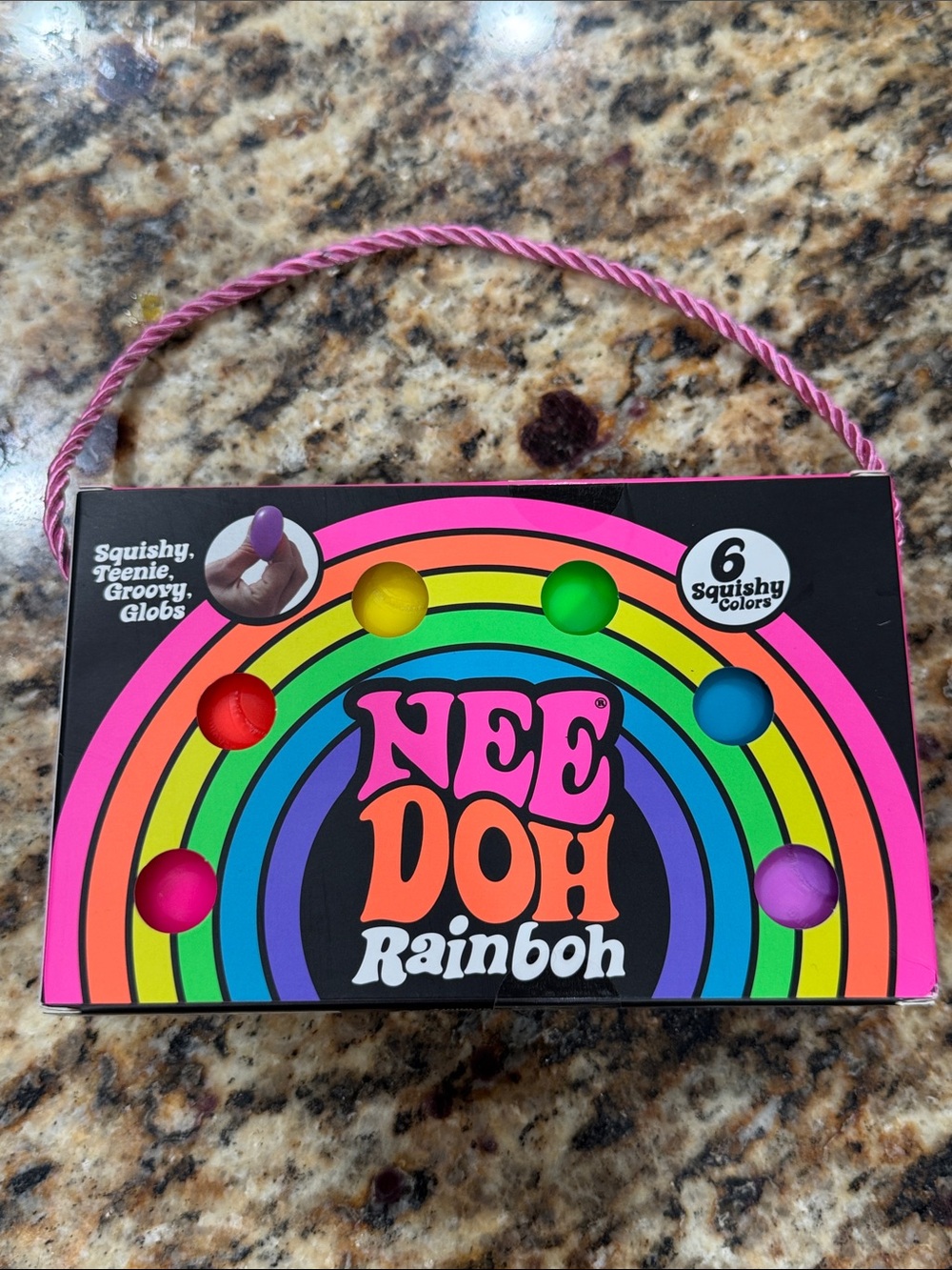 Needoh Rainboh Squishy Toy Set - Rainbow Colors
